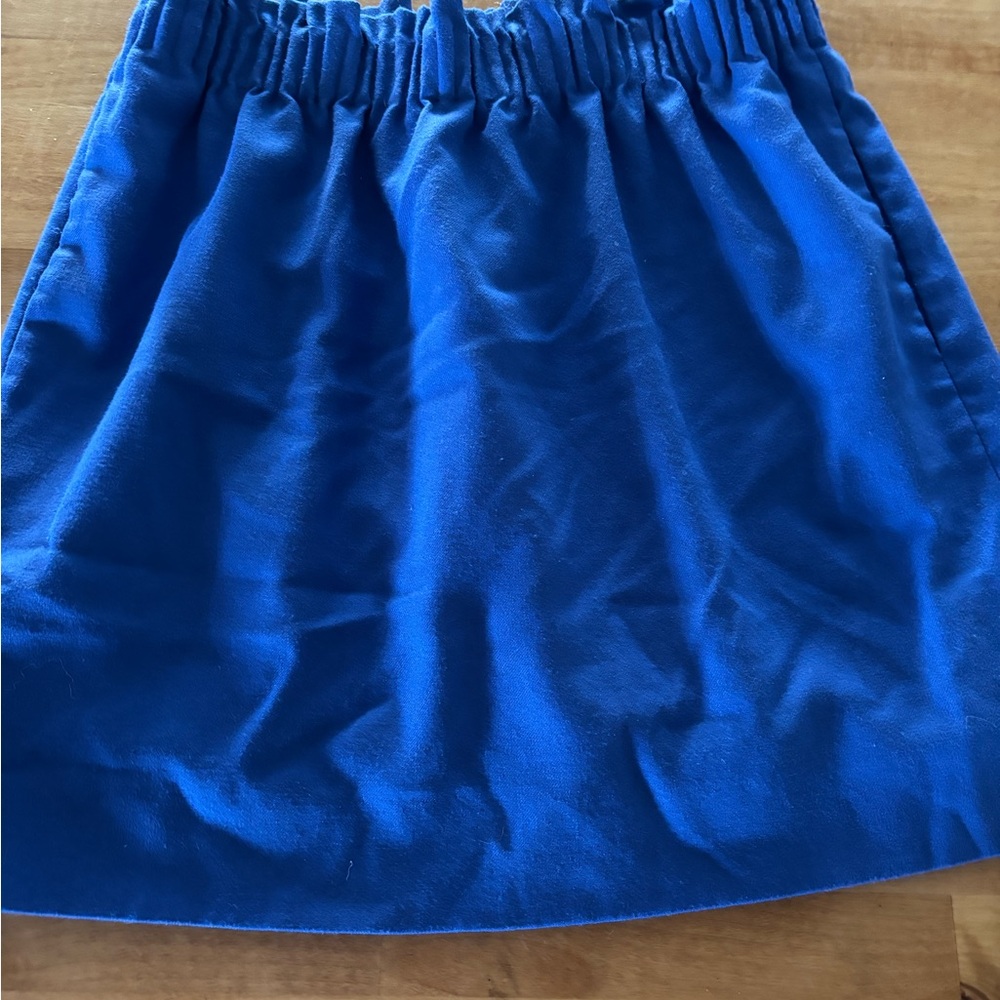J. Crew comfy Blue skirt size 6